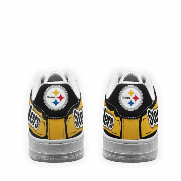 Tubopro Pittsburgh Steelers NFL Air Low-Top Sneakers Shoes For Men And Women - Image 3