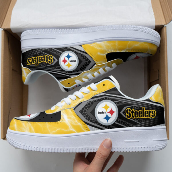Tubopro Pittsburgh Steelers NFL Air Low-Top Sneakers Shoes For Men And Women