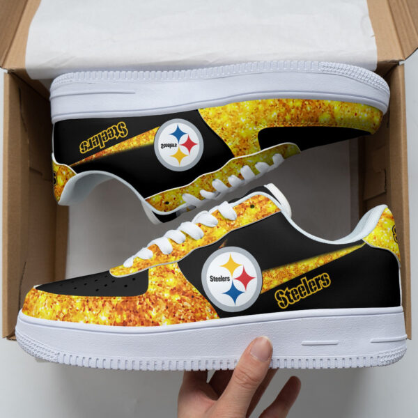 Tubopro Pittsburgh Steelers NFL Air Low-Top Sneakers Shoes For Men And Women