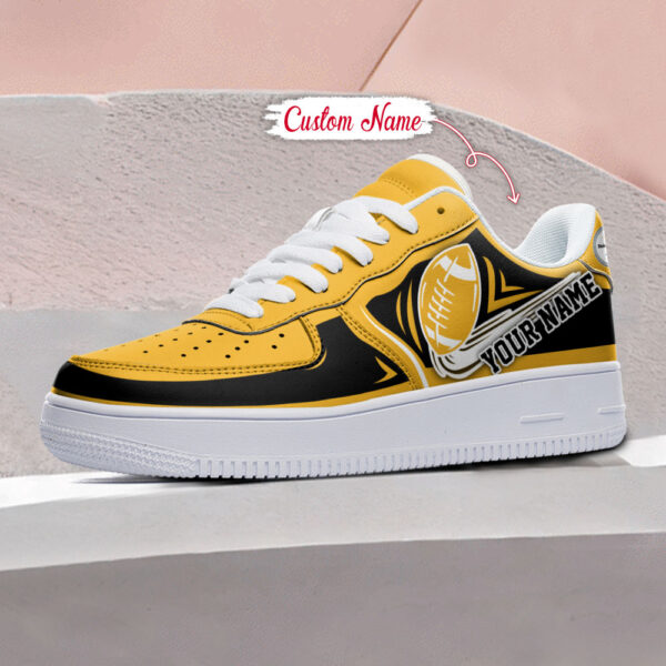 Tubopro Pittsburgh Steelers NFL Air Low-Top Sneakers Shoes For Men And Women - Image 3