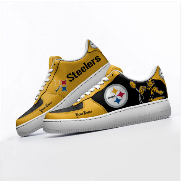 Tubopro Pittsburgh Steelers NFL Air Low-Top Sneakers Shoes For Men And Women