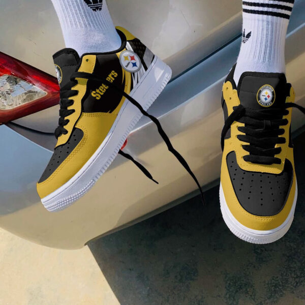 Tubopro Pittsburgh Steelers NFL Air Low-Top Sneakers Shoes For Men And Women