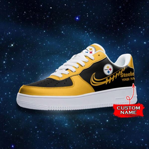 Tubopro Pittsburgh Steelers NFL Air Low-Top Sneakers Shoes For Men And Women - Image 2