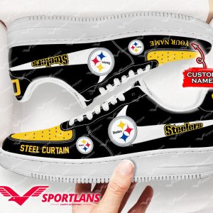 Tubopro Pittsburgh Steelers NFL Air Low-Top Sneakers Shoes For Men And Women