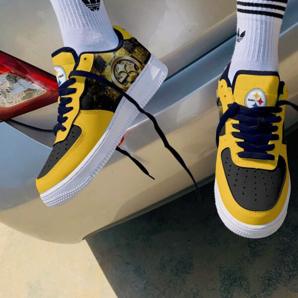Tubopro Pittsburgh Steelers NFL Air Low-Top Sneakers Shoes For Men And Women