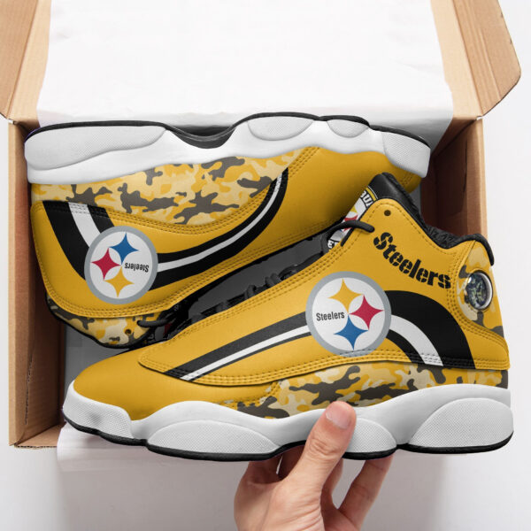 Tubopro Pittsburgh Steelers NFL AJ13 Sneakers Shoes For Men And Women