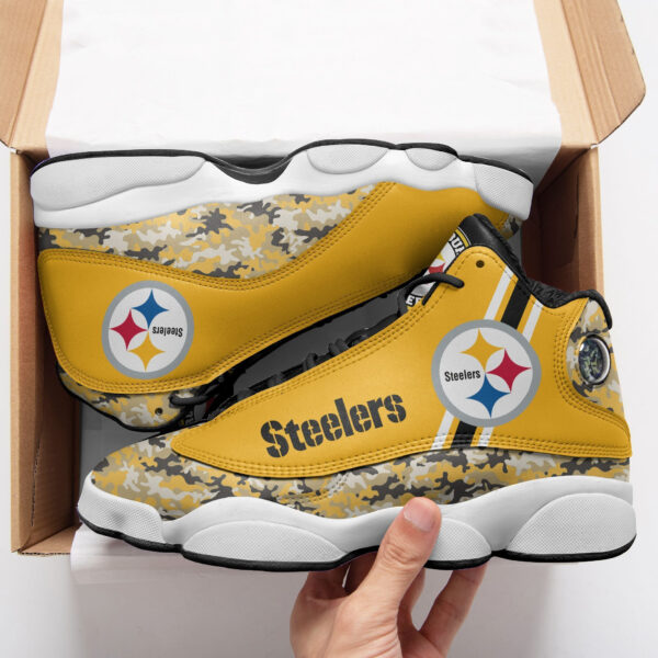 Tubopro Pittsburgh Steelers NFL AJ13 Sneakers Shoes For Men And Women
