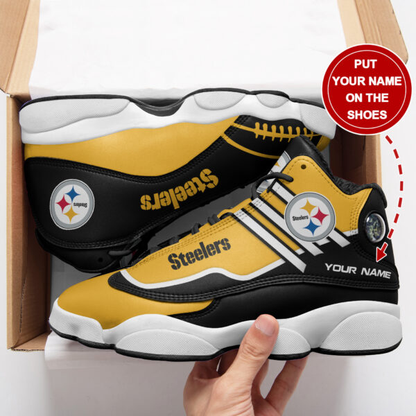 Tubopro Pittsburgh Steelers NFL AJ13 Sneakers Shoes For Men And Women