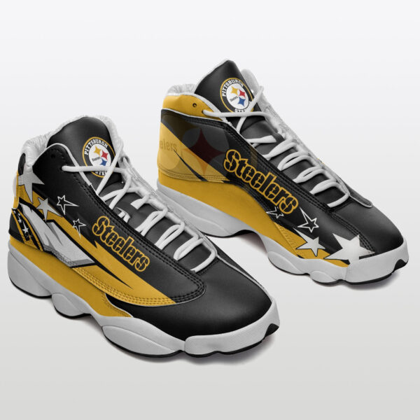 Tubopro Pittsburgh Steelers NFL AJ13 Sneakers Shoes For Men And Women