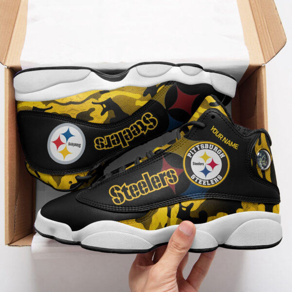 Tubopro Pittsburgh Steelers NFL AJ13 Sneakers Shoes For Men And Women