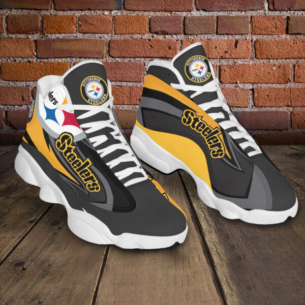 Tubopro Pittsburgh Steelers NFL AJ13 Sneakers Shoes For Men And Women