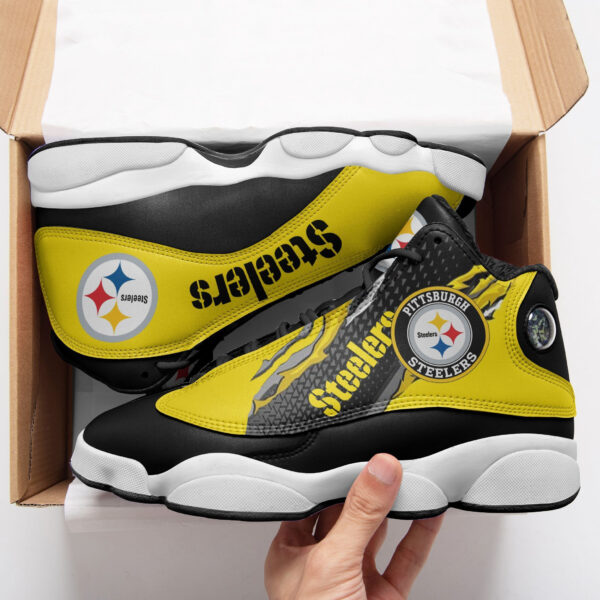 Tubopro Pittsburgh Steelers NFL AJ13 Sneakers Shoes For Men And Women