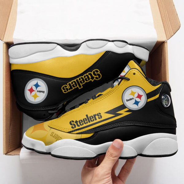 Tubopro Pittsburgh Steelers NFL AJ13 Sneakers Shoes For Men And Women - Image 2