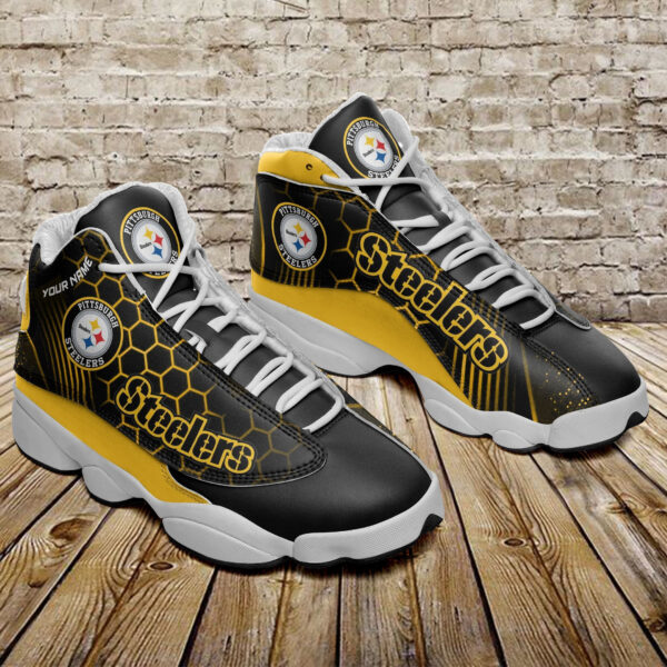 Tubopro Pittsburgh Steelers NFL AJ13 Sneakers Shoes For Men And Women