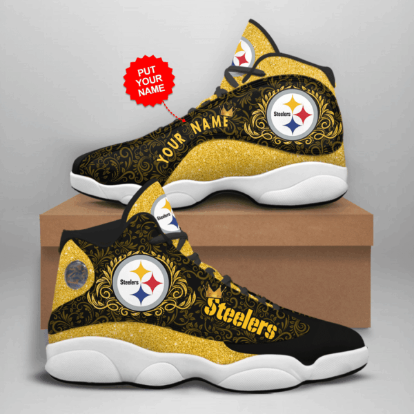 Tubopro Pittsburgh Steelers NFL AJ13 Sneakers Shoes For Men And Women