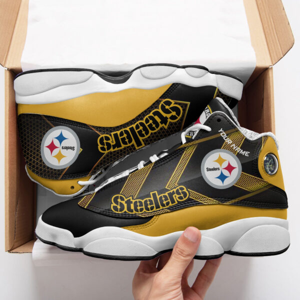 Tubopro Pittsburgh Steelers NFL AJ13 Sneakers Shoes For Men And Women