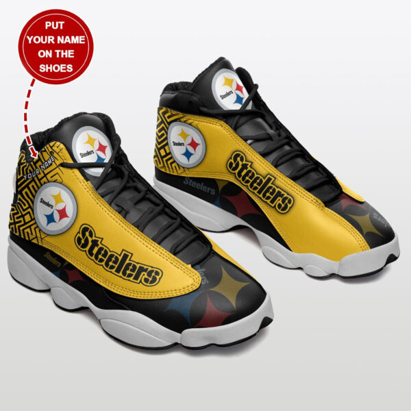 Tubopro Pittsburgh Steelers NFL AJ13 Sneakers Shoes For Men And Women