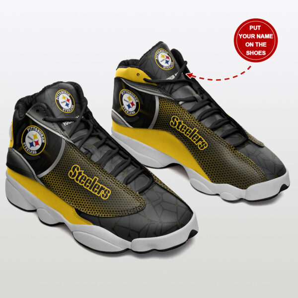 Tubopro Pittsburgh Steelers NFL AJ13 Sneakers Shoes For Men And Women
