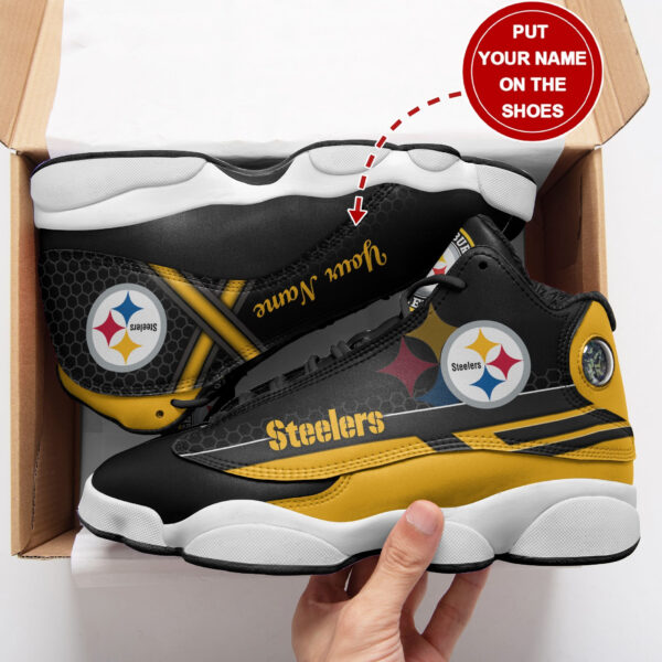 Tubopro Pittsburgh Steelers NFL AJ13 Sneakers Shoes For Men And Women