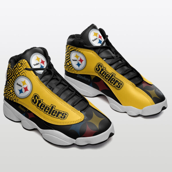 Tubopro Pittsburgh Steelers NFL AJ13 Sneakers Shoes For Men And Women