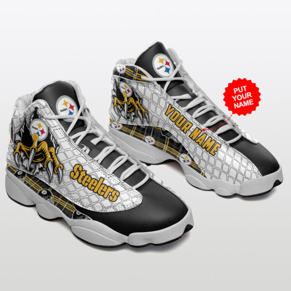 Tubopro Pittsburgh Steelers NFL AJ13 Sneakers Shoes For Men And Women