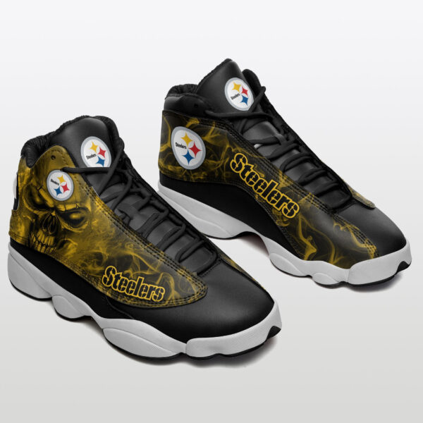 Tubopro Pittsburgh Steelers NFL AJ13 Sneakers Shoes For Men And Women - Image 2