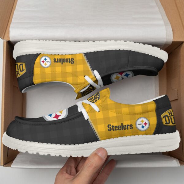 Tubopro Pittsburgh Steelers Personalized Hey Dude Shoes For Men And Women - Image 3