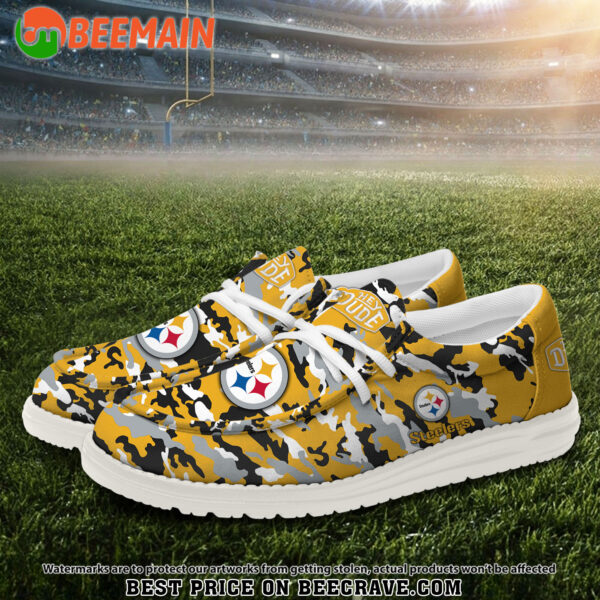 Tubopro Pittsburgh Steelers Personalized Hey Dude Shoes For Men And Women - Image 2