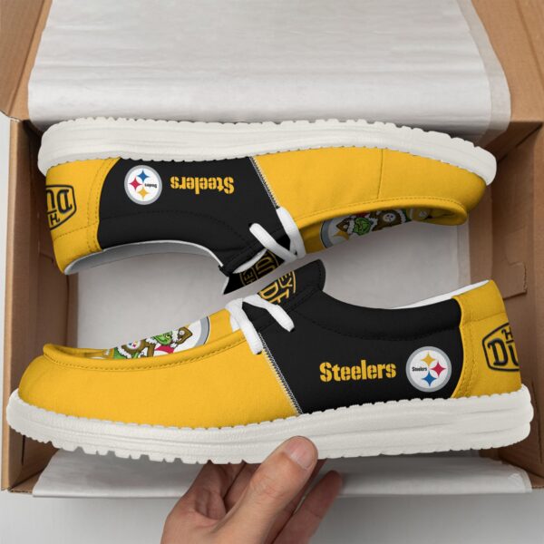 Tubopro Pittsburgh Steelers Personalized Hey Dude Shoes For Men And Women - Image 3