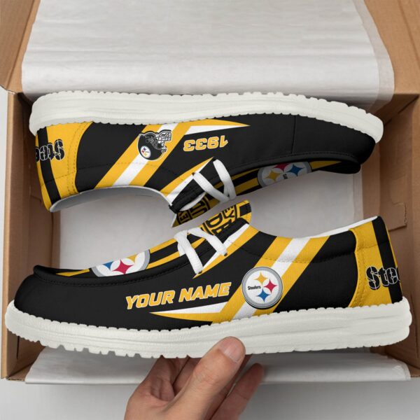 Tubopro Pittsburgh Steelers Personalized Hey Dude Shoes For Men And Women - Image 2