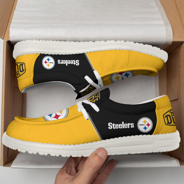 Tubopro Pittsburgh Steelers Personalized Hey Dude Shoes For Men And Women - Image 3