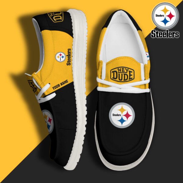 Tubopro Pittsburgh Steelers Personalized Hey Dude Shoes For Men And Women