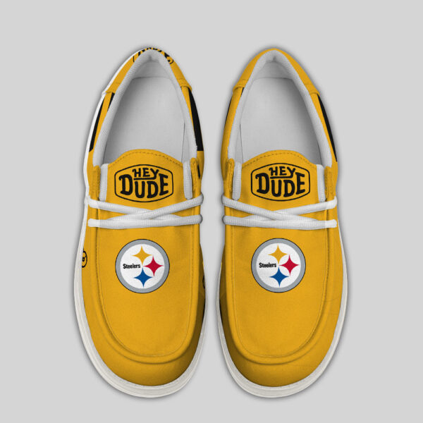 Tubopro Pittsburgh Steelers Personalized Hey Dude Shoes For Men And Women - Image 4