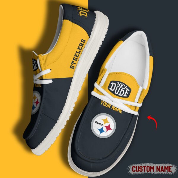 Tubopro Pittsburgh Steelers Personalized Hey Dude Shoes For Men And Women