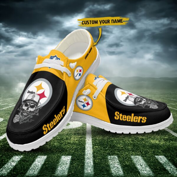 Tubopro Pittsburgh Steelers Personalized Hey Dude Shoes For Men And Women - Image 3