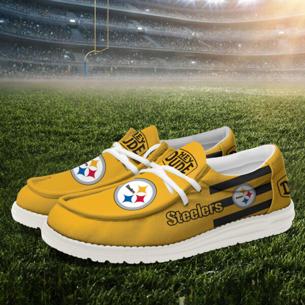 Tubopro Pittsburgh Steelers Personalized Hey Dude Shoes For Men And Women - Image 2