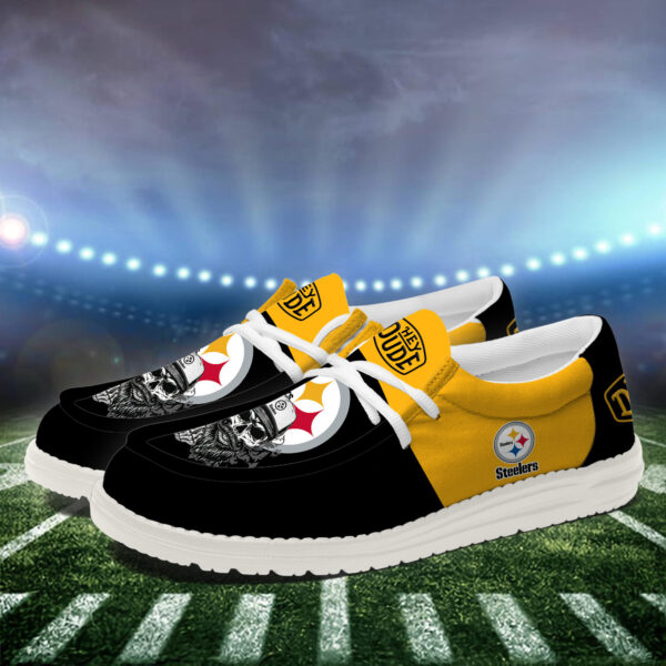 Tubopro Pittsburgh Steelers Personalized Hey Dude Shoes For Men And Women - Image 2