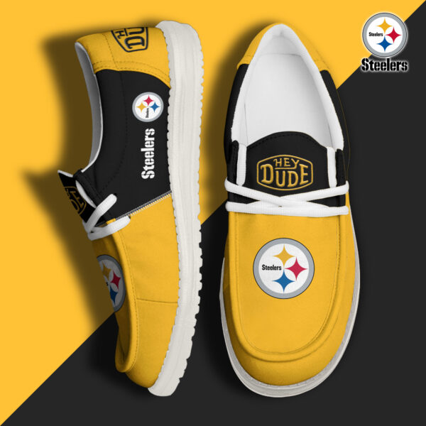 Tubopro Pittsburgh Steelers Personalized Hey Dude Shoes For Men And Women
