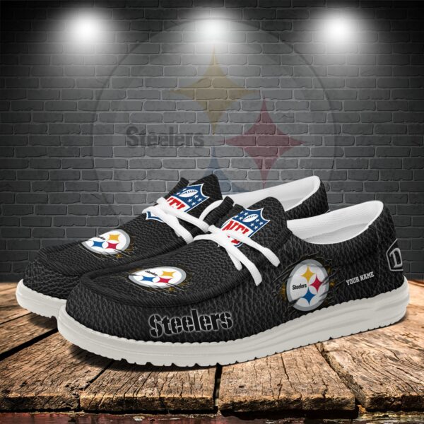 Tubopro Pittsburgh Steelers Personalized Hey Dude Shoes For Men And Women - Image 3