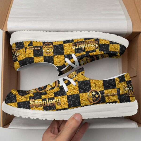 Tubopro Pittsburgh Steelers Personalized Hey Dude Shoes For Men And Women - Image 2