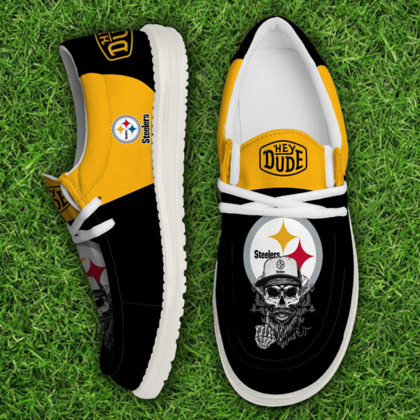 Tubopro Pittsburgh Steelers Personalized Hey Dude Shoes For Men And Women
