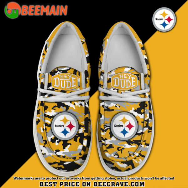 Tubopro Pittsburgh Steelers Personalized Hey Dude Shoes For Men And Women