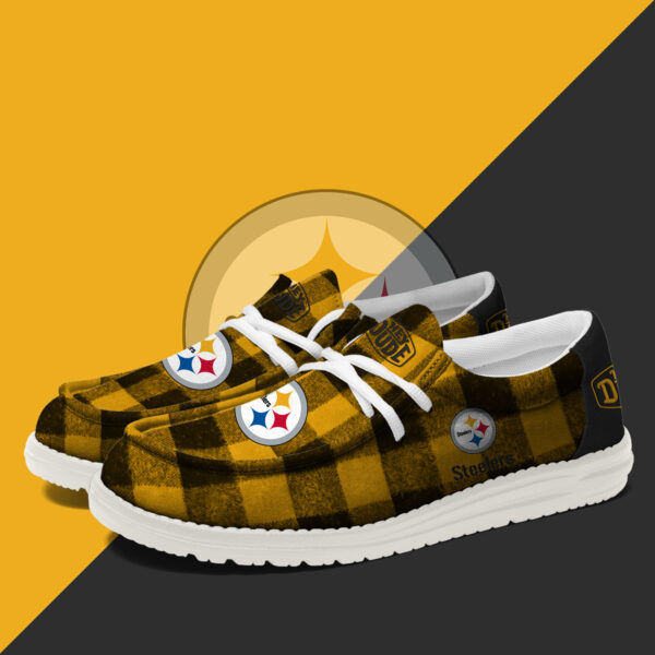 Tubopro Pittsburgh Steelers Personalized Hey Dude Shoes For Men And Women - Image 2