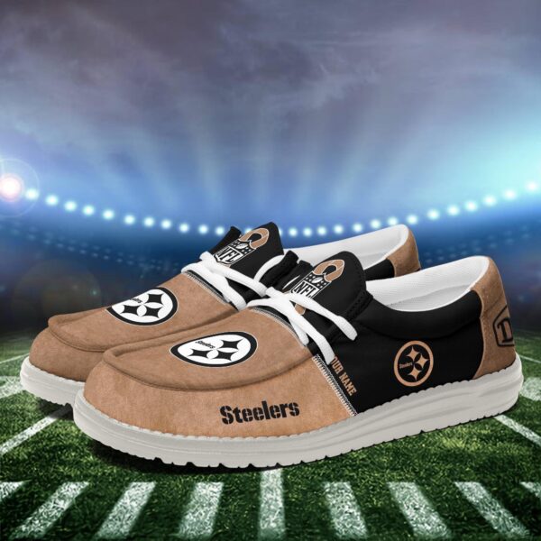 Tubopro Pittsburgh Steelers Personalized Hey Dude Shoes For Men And Women - Image 4