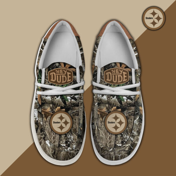 Tubopro Pittsburgh Steelers Personalized Hey Dude Shoes For Men And Women