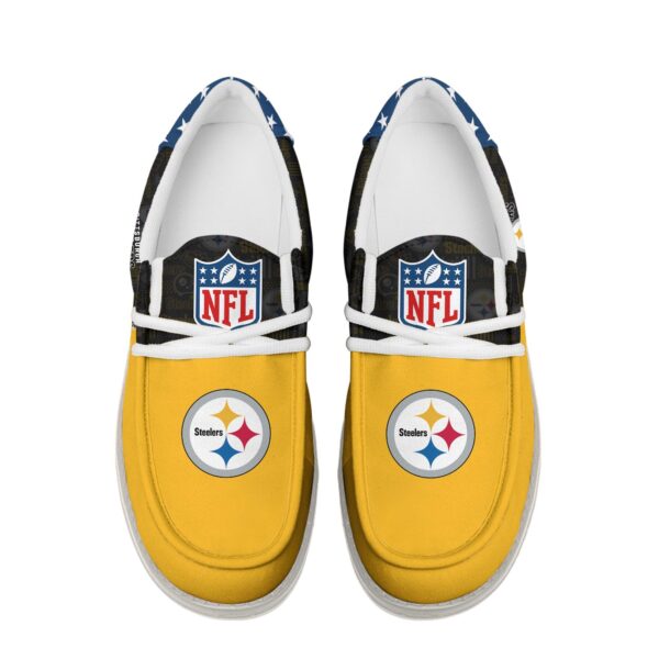 Tubopro Pittsburgh Steelers Personalized Hey Dude Shoes For Men And Women - Image 4