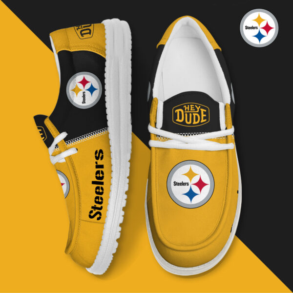 Tubopro Pittsburgh Steelers Personalized Hey Dude Shoes For Men And Women