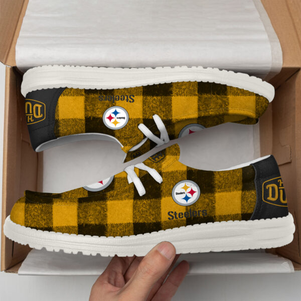 Tubopro Pittsburgh Steelers Personalized Hey Dude Shoes For Men And Women - Image 5