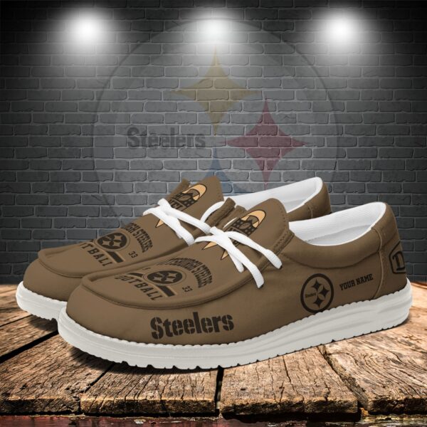 Tubopro Pittsburgh Steelers Personalized Hey Dude Shoes For Men And Women - Image 3