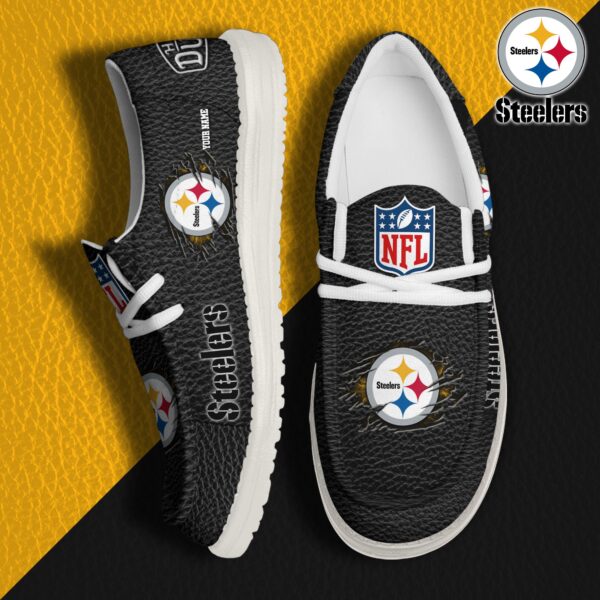 Tubopro Pittsburgh Steelers Personalized Hey Dude Shoes For Men And Women